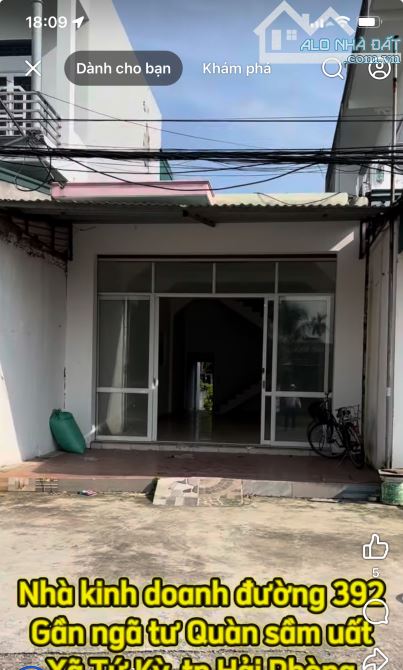 BÁN NHÀ 1 TẦNG MẶT ĐƯỜNG QL 392 – GẦN NGÃ TƯ QUÀN, MINH ĐỨC (CŨ), TỨ KỲ – HẢI DƯƠNG - 1
