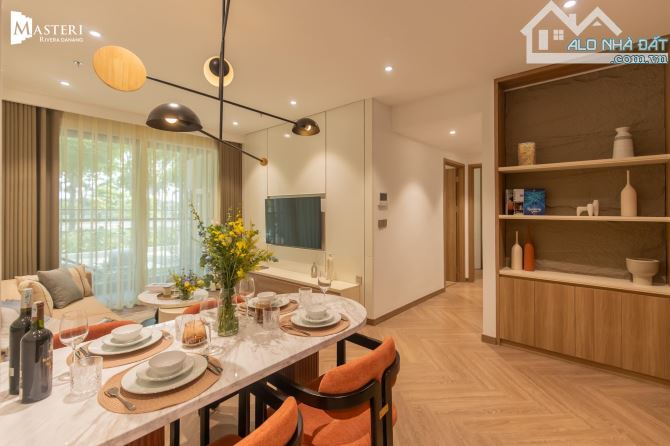 Bán căn hộ 2PN giá chỉ 4,55 tỷ - 74,3m2 tại Masteri Rivera Danang, view trọn vẹn pháo hoa - 1