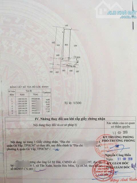 Cơ hội cho ai nhanh tay sở hữu căn nhà ở Trung Chánh (Hóc Môn), 77,7m2  820trieu - 12