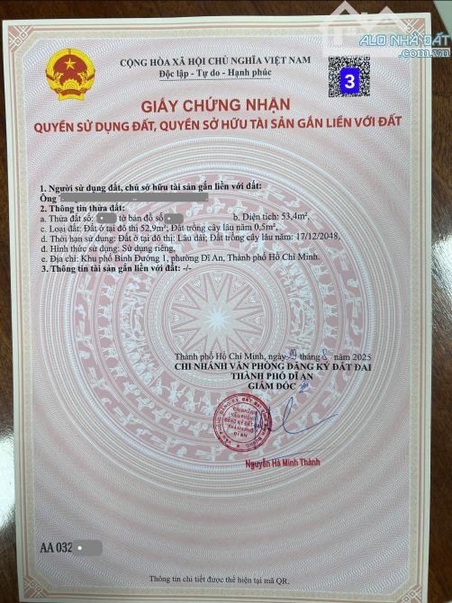 Bán 4 lô đất cách Thủ Đức 100 bước chân, p.An Bình, Tp.Dĩ An chỉ từ 2,75 tỷ TL M7482 - 12