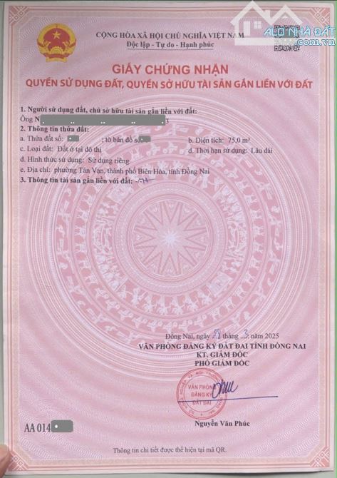 Bán nhà mới 1T1L, hẻm Bùi Hữu Nghĩa p. Tân Vạn gần chợ Tân Vạn mới - 2