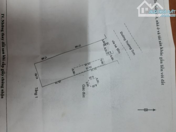 ⚡ BÁN ĐẤT MẶT TIỀN ĐƯỜNG TRƯỜNG SƠN, dt: 1.075 m2, giá 15.5 tỷ - 2