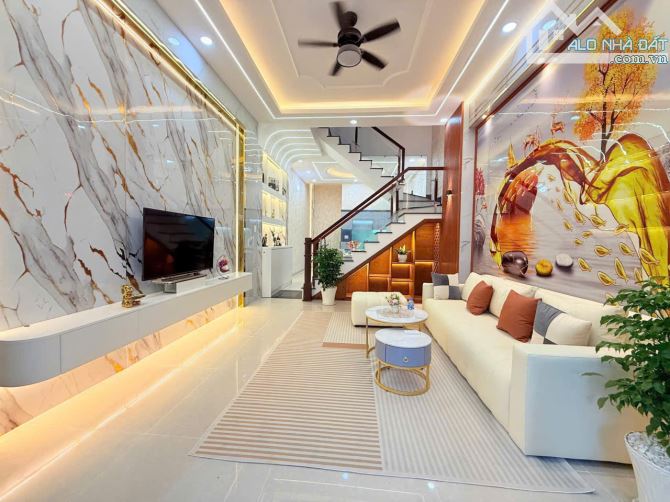 Bán nhà giá tốt hẻm xe hơi 7m  Thạnh Lộc 13 Quận 12 – 60m2 – 4 tầng giá hơn 5 tỷ - 2