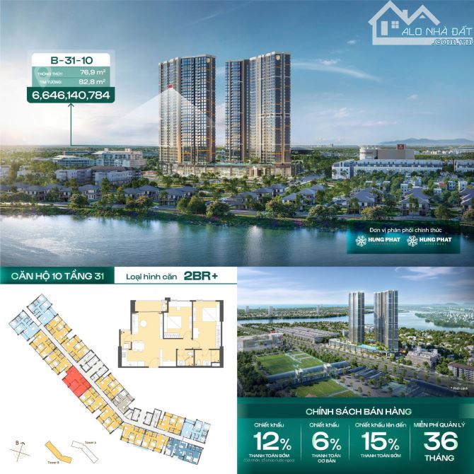 Căn hộ cao cấp Masteri Rivera-Vị trí kim cương ngay trung tâm sông Hàn, Đà Nẵng - 2