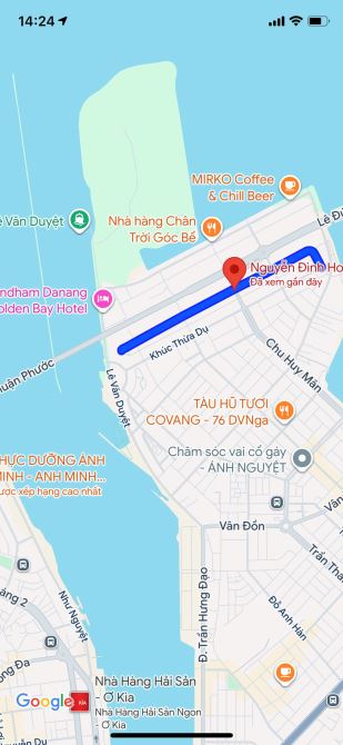 Bán Lô Đất Biệt Thự (ngang 10m) Đường Nguyễn Đình Hoàn , Nại Hiên Đông , Sơn Trà - 2