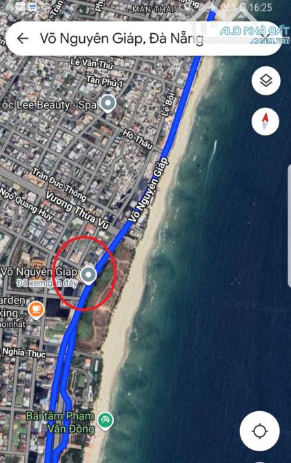 VIEW BIỂN! CHO THUÊ ĐẤT 200M² - 35 TR/TH – MT VÕ NGUYỄN GIÁP - Q. SƠN TRÀ - 2