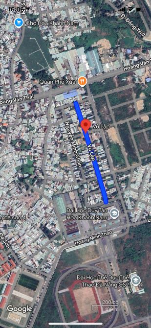 Bán Đất đường 7,5m gần trương Đại Học DUY TÂN, quận Liên Chiểu. 100m2 - 2