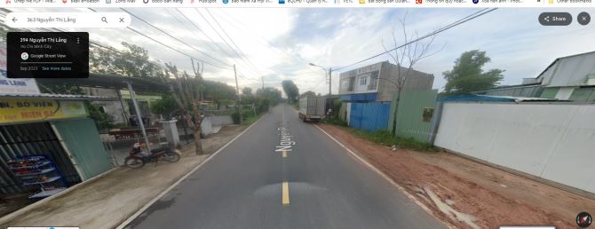 CHO THUÊ ĐẤT TRỐNG MẶT TIỀN ĐƯỜNG NGUYỄN THỊ LẮNG - 2