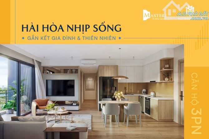 Bán căn hộ 2PN giá chỉ 4,55 tỷ - 74,3m2 tại Masteri Rivera Danang, view trọn vẹn pháo hoa - 2