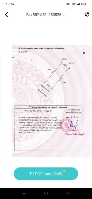 🌟 BÁN LÔ ĐẤT VỊ TRÍ ĐẸP TĐC HỒ SEN – A51, LÊ CHÂN – GIÁ CHỈ 93TR/M² 🌟 - 3