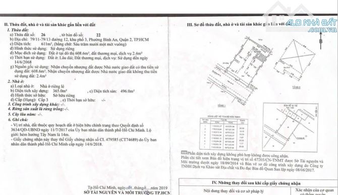 Bán biệt thự 79/11 Đường số 12 Bình An Q2 DT 20x31 CN611m2 chỉ 86tỷ - 3