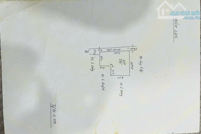 Bán lô đất cạnh khu chung cư Cách Thượng, Nam Sơn giá chỉ 10tr/m - 3