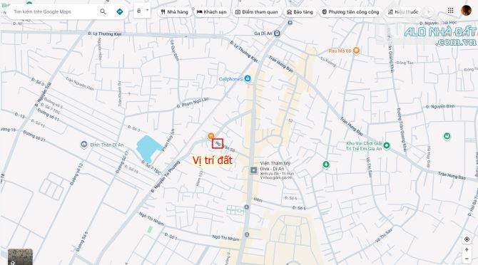 Bán đất 4.5x27m, mặt tiền Ngô Văn Sở p. Dĩ An gần chợ Dĩ An 1 - 3