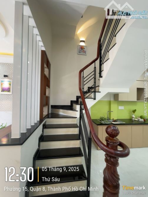 Hot! Nhà 4 tầng BTCT mới ở ngay Q8, 42m2 (3.6x12m), 4PN, full nội thất, nhỉnh 4 tỷ - 3