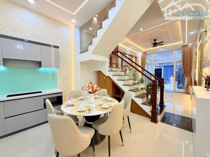 Bán nhà giá tốt hẻm xe hơi 7m  Thạnh Lộc 13 Quận 12 – 60m2 – 4 tầng giá hơn 5 tỷ - 4