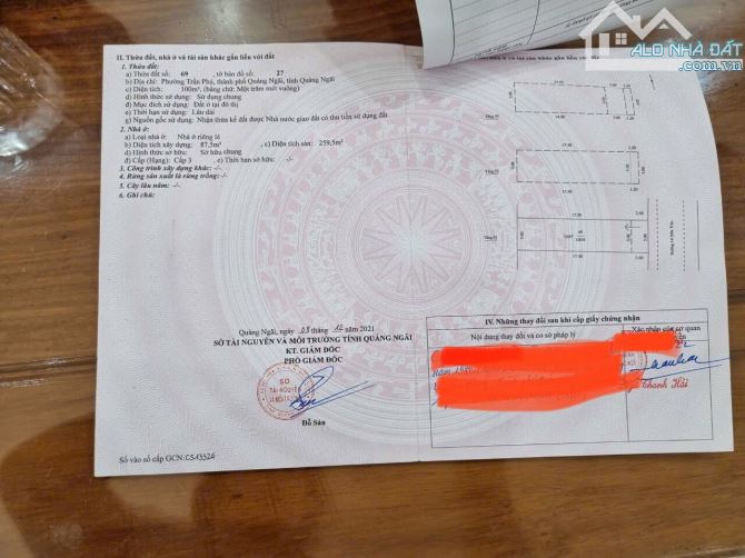 Mặt tiền đường Lê Hữu Trác trân Phú trung tâm thành phố quảng Ngãi - 5