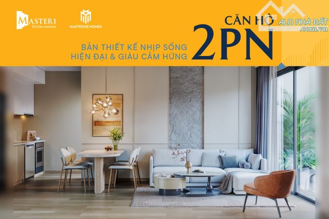 Bán căn hộ 2PN giá chỉ 4,55 tỷ - 74,3m2 tại Masteri Rivera Danang, view trọn vẹn pháo hoa - 5
