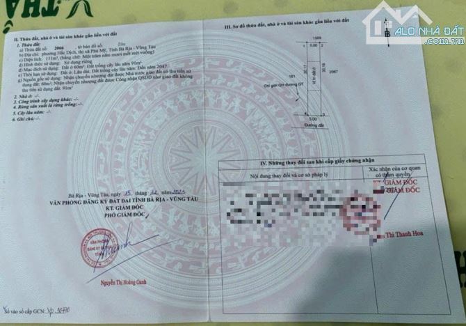 Bán nhà cấp 4 (5x30m) Hắc Dịch,TP.Phú Mỹ - 5