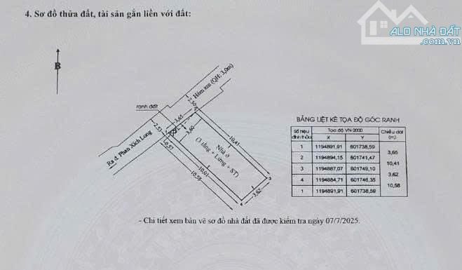 Hơn 7 tỷ nhà 5 tầng phan xích long phú nhuận 3.6m*11m - 6