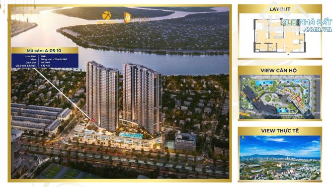Căn 2PN hướng Nam mát mẻ Masteri Rivera Đà Nẵng, giá và chính sách tốt nhất thị trường - 6