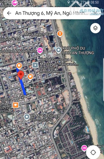 PHỐ TÂY! BÁN BIỆT THỰ 3 TẦNG 135M2 – 37,99 TỶ - MT AN THƯỢNG 6 - Q. NGŨ HÀNH SƠN - 7