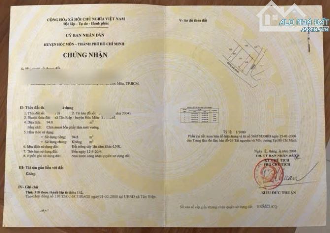 Bán gấp căn nhà cấp 4 sổ đỏ riêng ngay Nhà Máy nước Tân Hiệp, Hóc Môn, 870 Triệu - 7