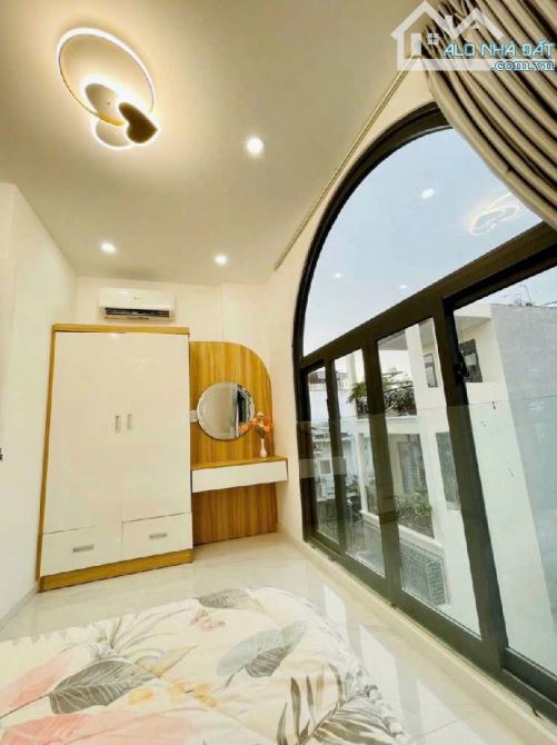 Nhà 3 tầng đúc BTCT khu phân lô hẻm ô tô thông giá 3,6 tỷ Đường số 5 P17 Gò Vấp - 7