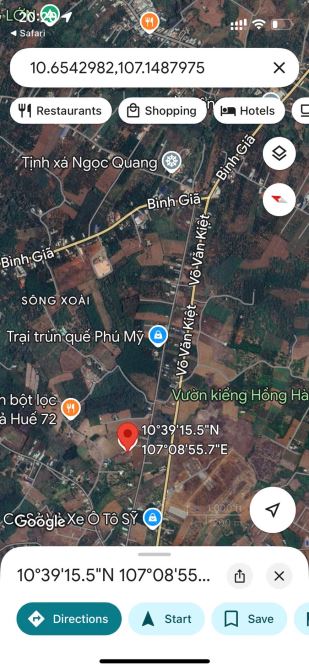 Bán gấp lô đất đường Võ Văn Kiệt, xã Sông Xoài, Phú Mỹ, Bà Rịa Vũng Tàu - TP. HCM - 7
