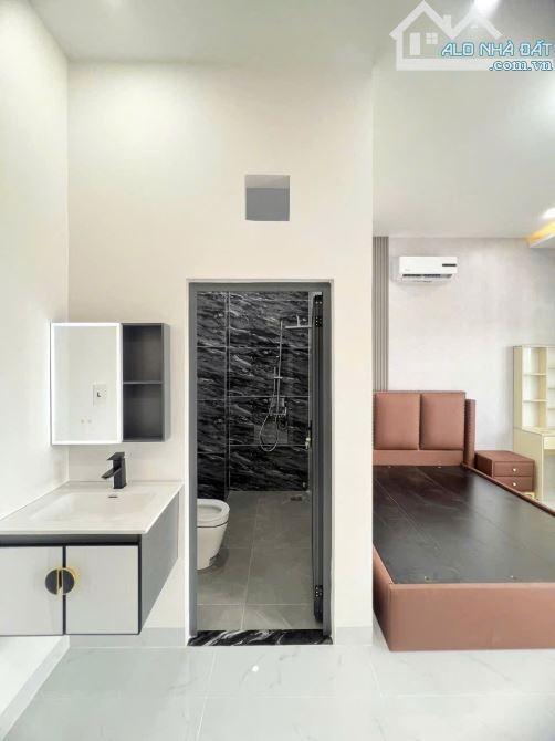 Nhà khu An Phú 1, 105m2 (ngang 5m) 1 trệt 2 lầu 4PN full nội thất, 2508 An Phú, Thuận An - 7