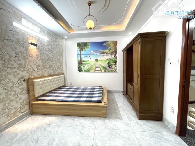 Nhà 5 tầng đúc BTCT 70m2 hẻm xe hơi nở hậu 6m2 đường Nguyễn Duy Cung Phường 12 Quận Gò Vấp - 8