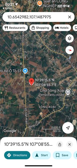 Bán gấp lô đất đường Võ Văn Kiệt, xã Sông Xoài, Phú Mỹ, Bà Rịa Vũng Tàu - TP. HCM - 8