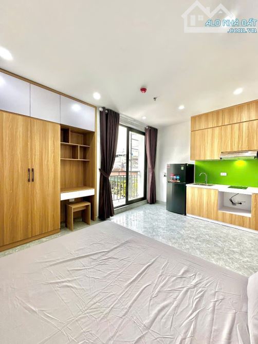 Cho Thuê CCMN 322 Mỹ Đình  Nam Từ Liêm 30m2 Studio Cửa Sổ Ban Công Thang Máy Trống 5 Phòng - 9