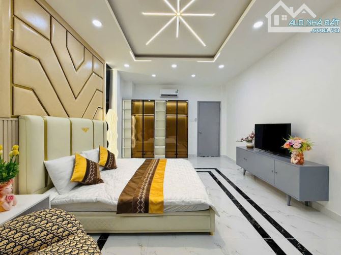 Bán nhà hẻm xe hơi đường số 51, P.14, 4 x 13, 4 tầng, 4PN giá 6.4 tỷ tl - 9