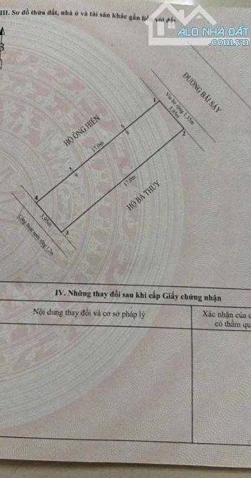 Bán nhà 2 tầng- mặt đường bãi sậy trại chuối- hồng bàng- giá 6,7 tỷ- 67m2