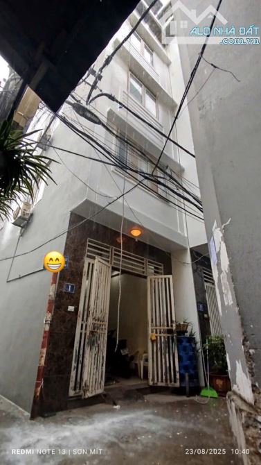 TAM TRINH-MINH KHAI-NGÕ 3 GÁC TRÁNH-GẦN PHỐ-LÔ GÓC-6 TẦNG NHÀ ĐẸP