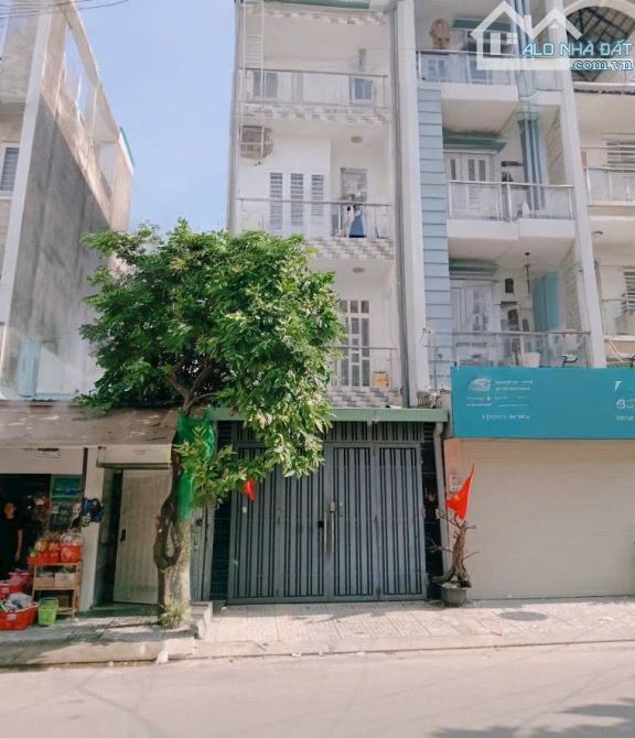 Nhà đẹp Gò Vấp-Đường nhựa 12M-Tiện KD-Sát MT Phạm Văn Chiêu-P14-76m2-4x19-4tầng-7PN