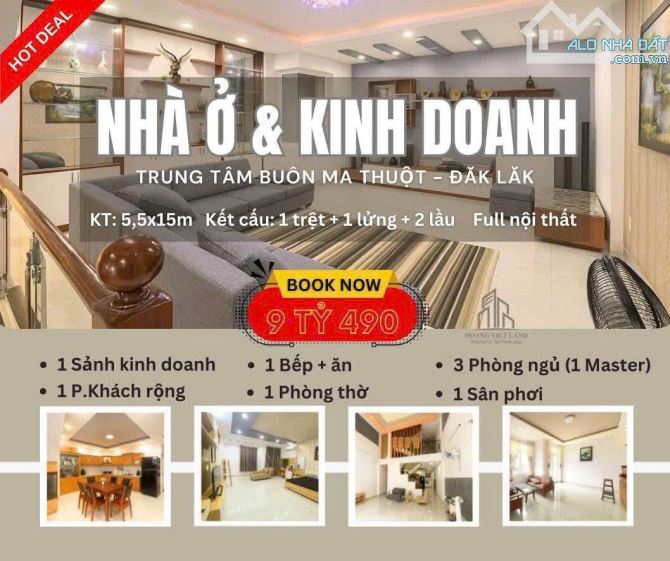CĂN NHÀ PHÙ HỢP CHO NGƯỜI THÍCH TRUNG TÂM VỪA AN CƯ - VỪA KINH DOANH