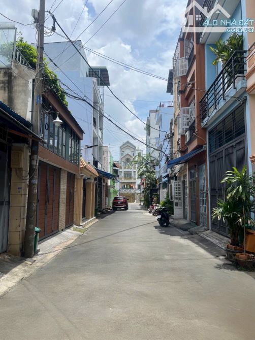 Nhà đẹp Tân Phú-Hẻm ô tô 6M-Giáp Tân Bình-Vườn Lài-P.Phú Thọ Hoà-78m2-4x20-4tầng-5PN