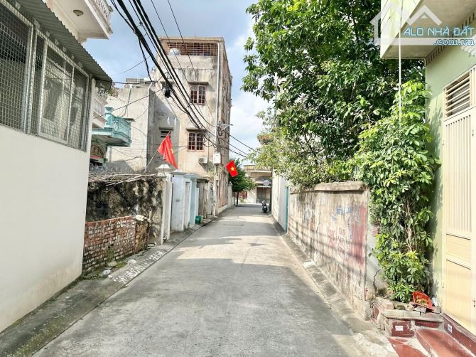 Lô đất 55m2 xây nhà sân cổng, ngay trường mầm non Sở Dầu, ngõ An Chân giá 2,1 tỷ