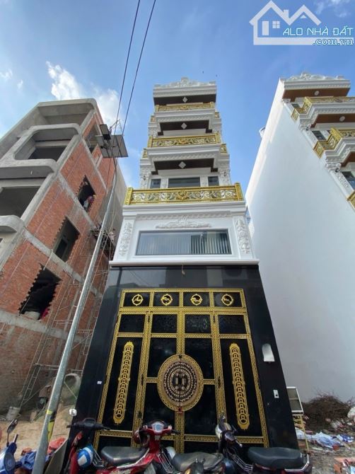 5 TẦNG NGAY CHỢ GÒ XOÀI P.BÌNH HƯNG HÒA A, Q.BÌNH TÂN DT: 4*13M- 7 TỶ 8