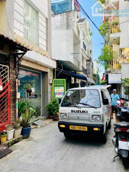 BÁN NHÀ HẺM XE HƠI 1008 TRƯỜNG SA 3TẦNG NGAY CHUNG CƯ SCREC-COPMART NHIÊU LỘC CHỈ 8,5TỶ
