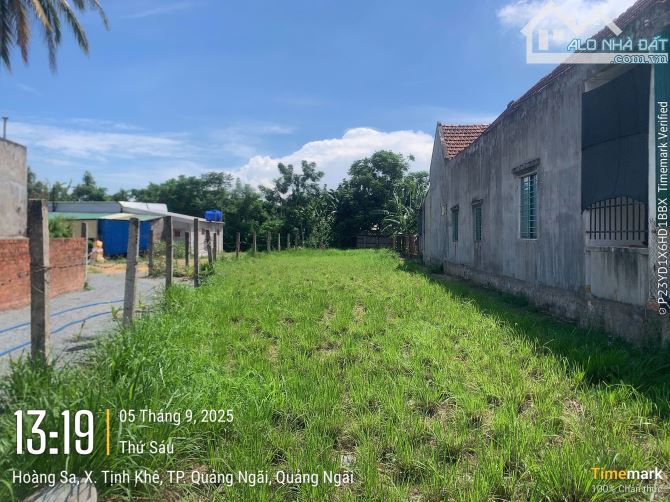 BÁN ĐẤT VƯỜN TỊNH KHÊ 416M² CÓ 300M THỔ CƯ NGAY RỪNG DỪA – CHỈ 1.85 TỶ – CÁCH BIỂN 1.3KM