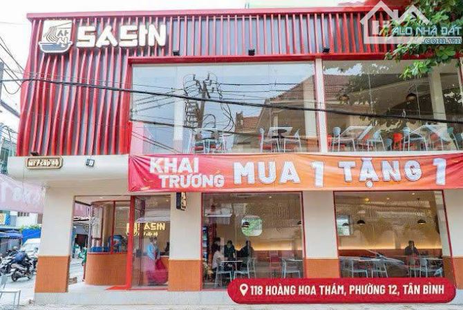 Góc 2 MT Hoàng Hoa Thám - Tân Bình - 6x26.5; 120 TR/TH; Giá 30 tỷ