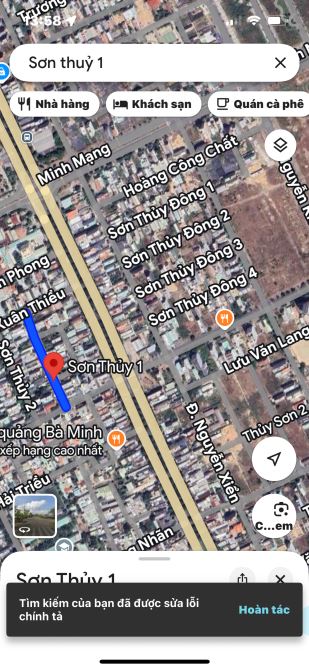 Chủ cần bán -Lô đất đường Sơn Thuỷ 1 -DT 120m2, đường 7,5m - Ngay TTHC quận NHS + Bãi tắm