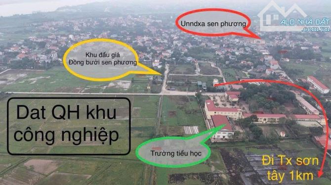 chính chủ vỡ nợ bán gấp 100m đấu giá đồng bưởi sen phương giá 33 triệu/m