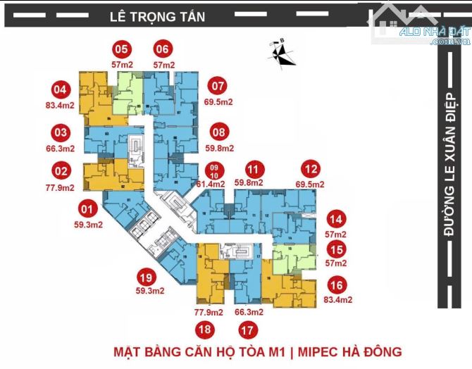 BÁN CĂN HỘ M1 MIPEC CITY VIEW – KIẾN HƯNG, HÀ ĐÔNG
