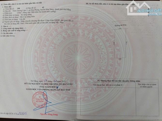📌📌📌LÀM VIỆC TRỰC TIẾP GIÁ TỐT !!! bán lô đất thôn dương lâm 2 hòa phong