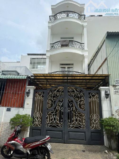 NHÀ 4 TẦNG LIỀN KỀ PHÚ MỸ HƯNG - PHÚ THUẬN Q7 - HẺM NHỰA 8M XE TẢI TRÁNH - 80M2 - CHỈ 11.5