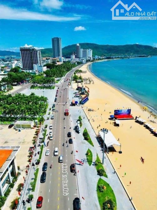 Bán Đất KS Mặt Tiền đối lưng Xuân Diệu cách Biển Quy Nhơn chỉ 50m, 169m2 Ngang Đẹp 8,8m