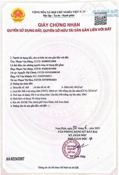 Bán đất mặt sông Mỹ Tân, gần bến Phà Tân Đệ, cơ hội dành cho người thích gần thiên nhiên - 10